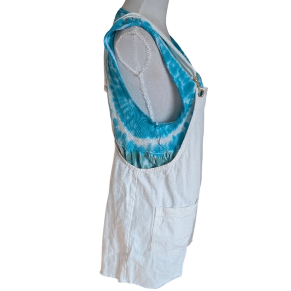 Show Me Your MuMu Trude Romper Seasalt White S New - Picture 8 of 14